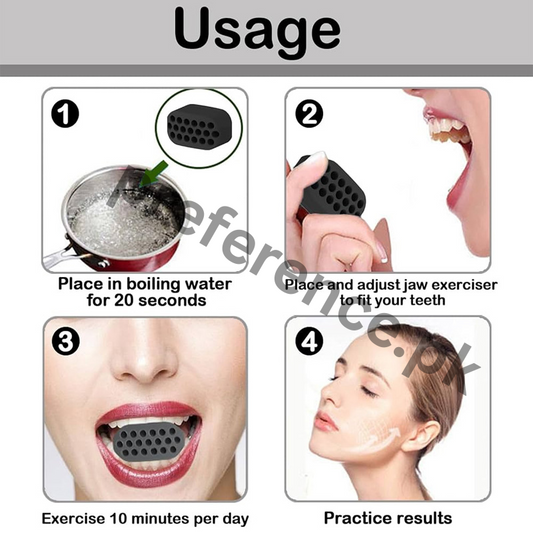 Silicone Jawline Exerciser for Women and Men