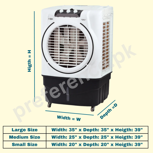 Waterproof, Dust Proof & Heat Proof Air Cooler Cover