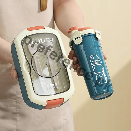 2-in-1 Lunch Box and Bottle Combo