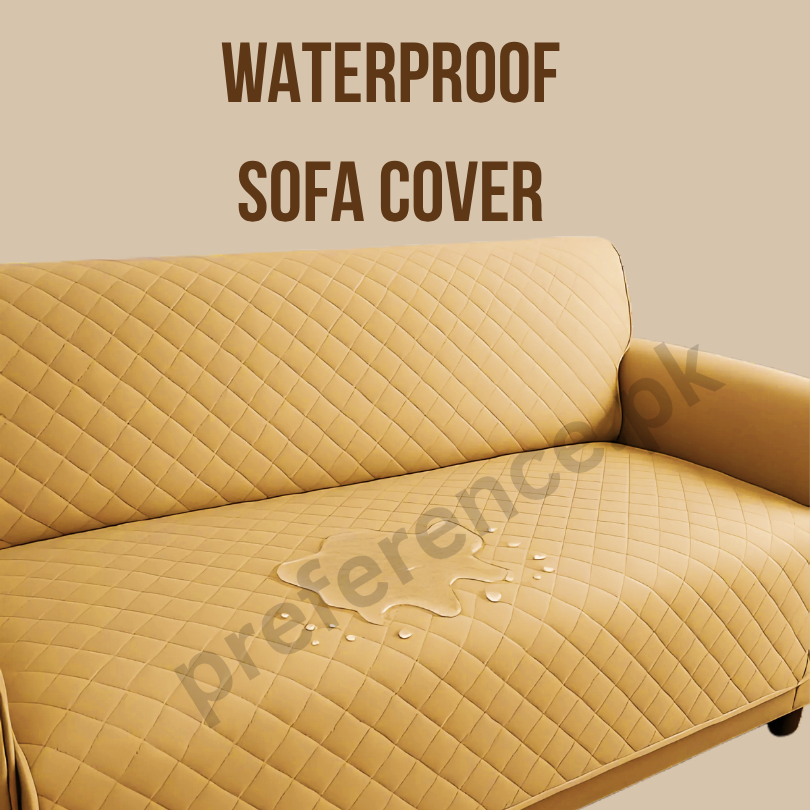 Premium Waterproof Quilted Sofa Cover