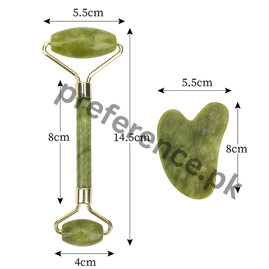 2‑in‑1 Natural Jade Facial Beauty Roller