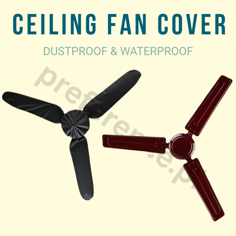 Durable Waterproof & Dustproof Ceiling Fan Protector/Cover