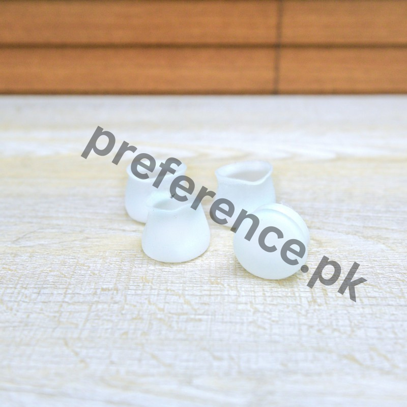 Set of four chair leg covers