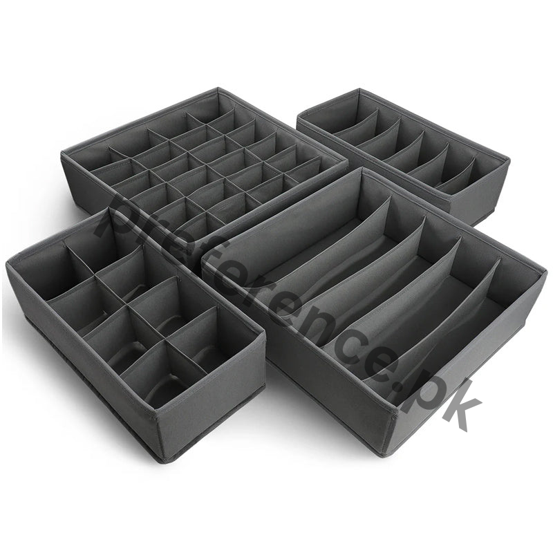 Drawer Organizers  Pack Of 4 - Sort And Store