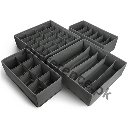 Drawer Organizers  Pack Of 4 - Sort And Store