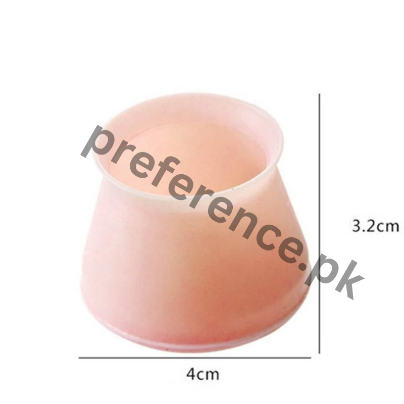 Set of four chair leg covers