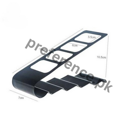 Stylish Metallic Multi Remote Organizer