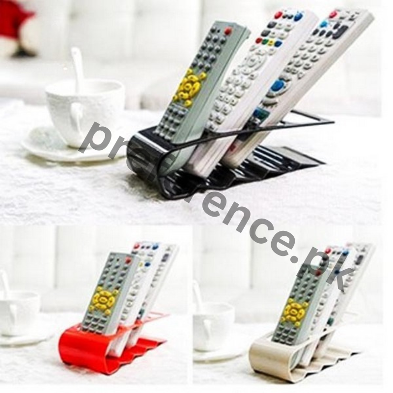 Stylish Metallic Multi Remote Organizer