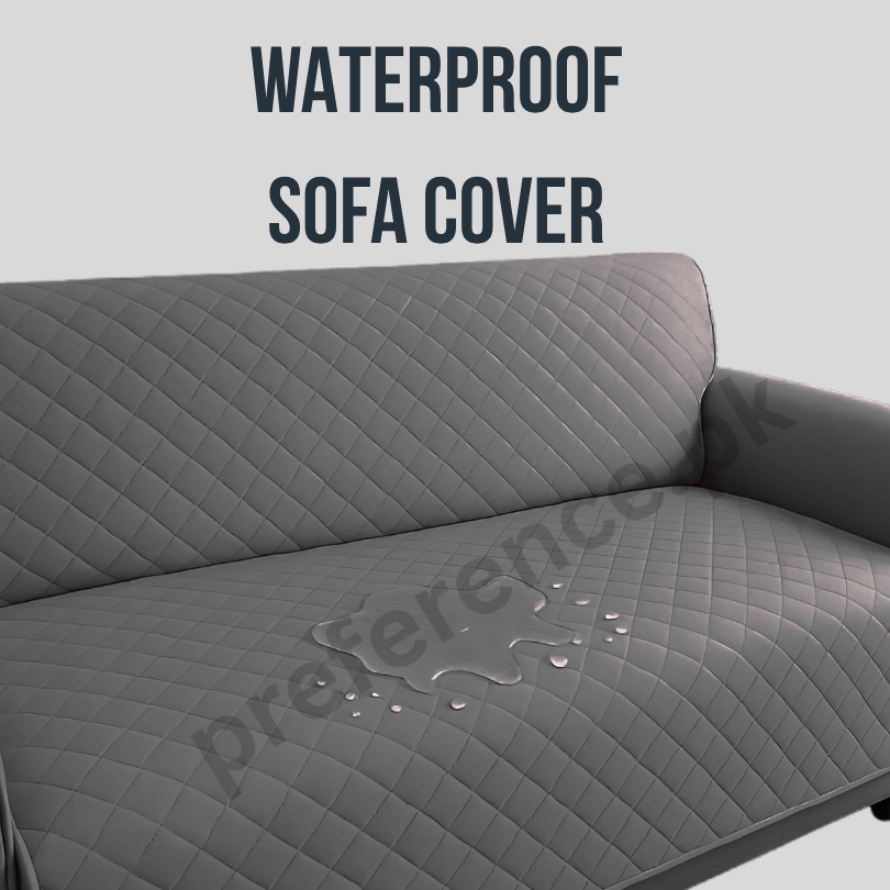Premium Waterproof Quilted Sofa Cover