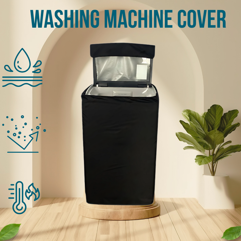 Waterproof, Dust Proof, Heat Proof, Rust Proof with Parachute Fabric Washing Machine Cover